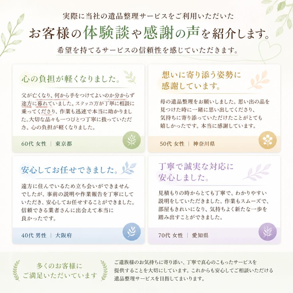 お客様の声