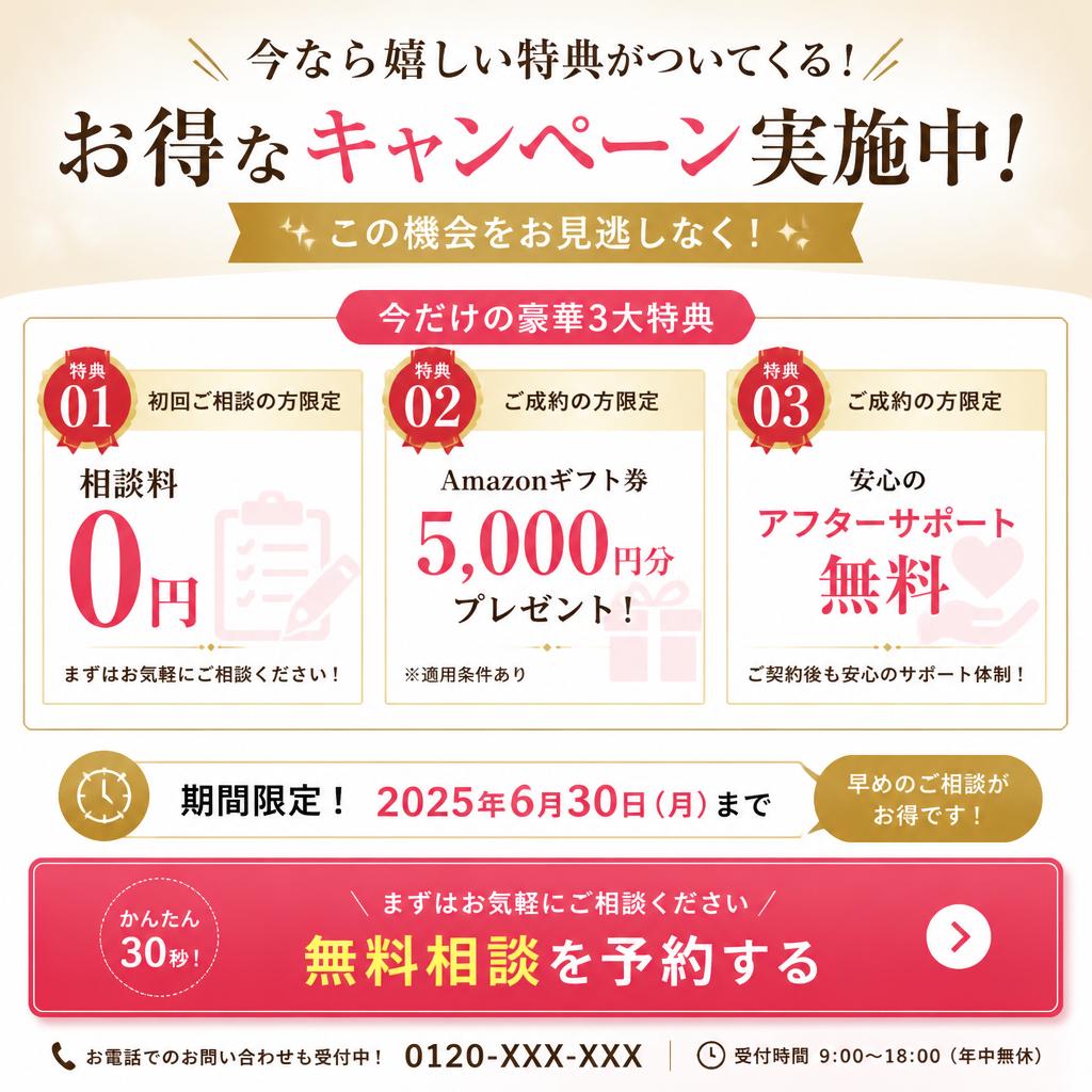 今すぐお問い合わせを！