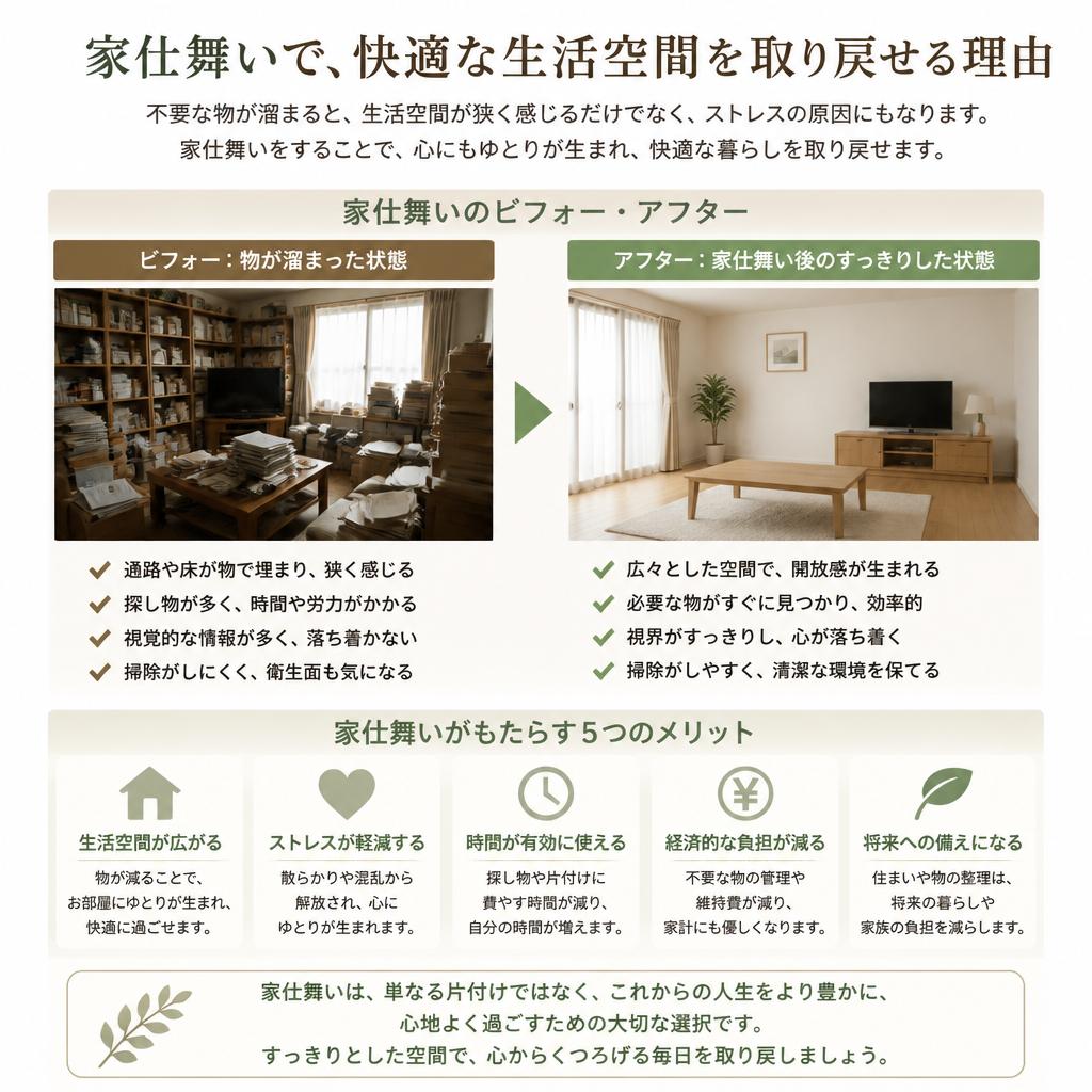 なぜ家仕舞いが必要なのか