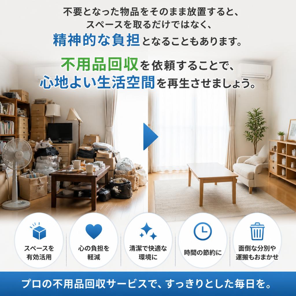 不用品回収の重要性