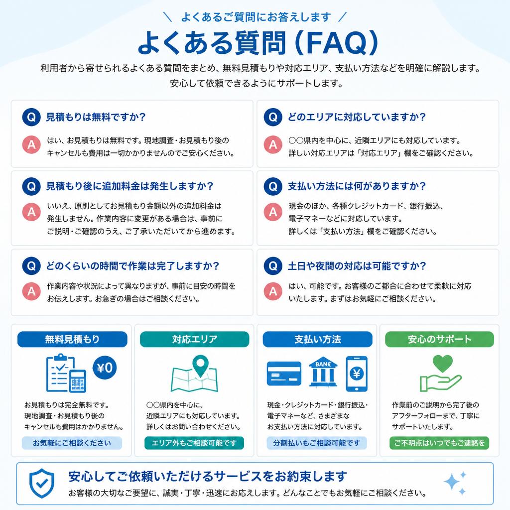 よくある質問 Q&A