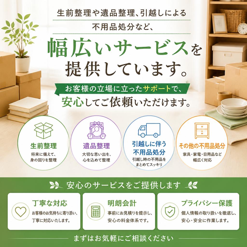 安心のトータルサポート
