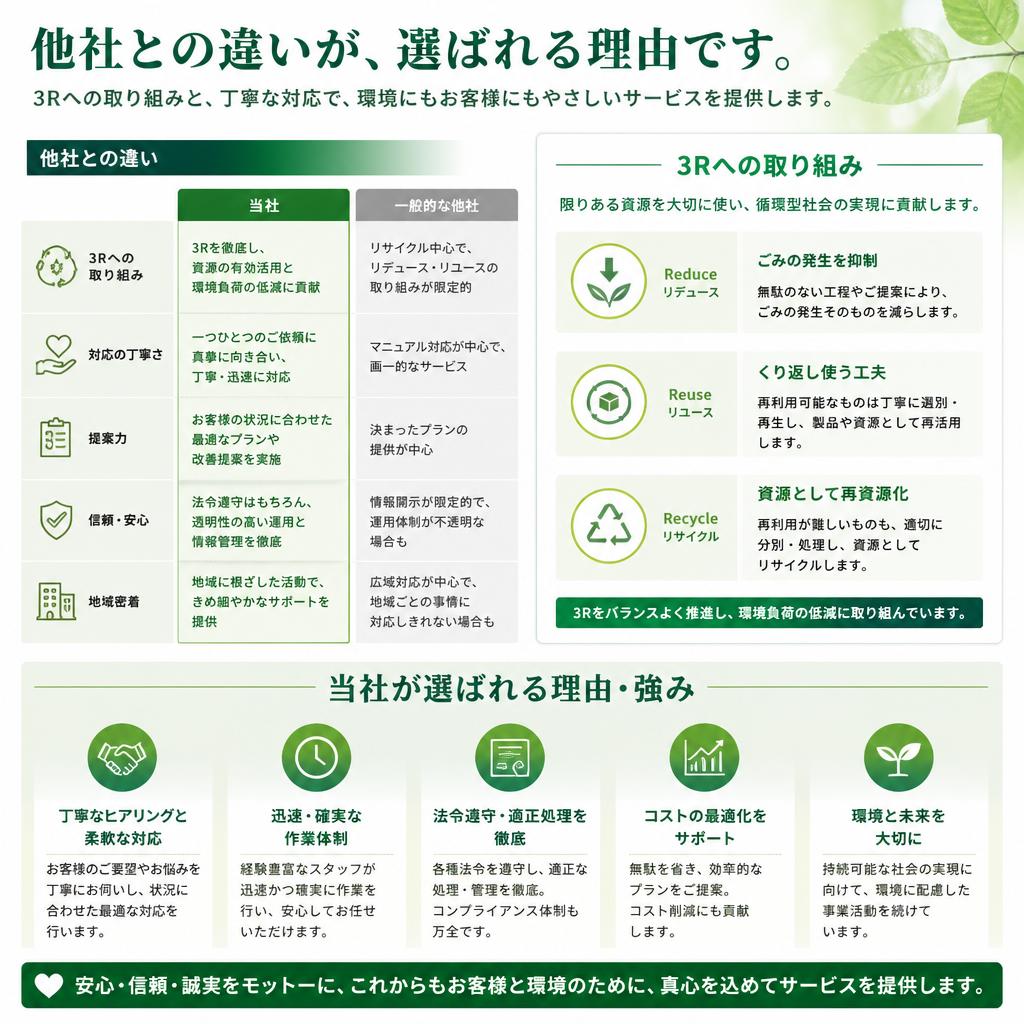 私たちの特徴