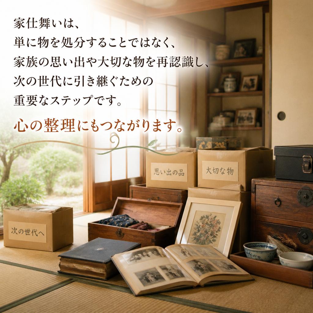 なぜ家仕舞いが大切なのか