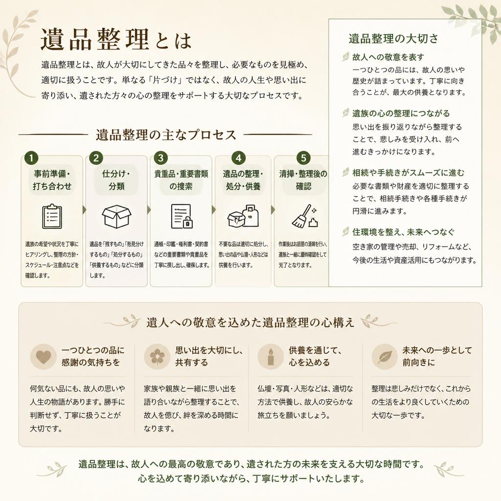 遺品整理とは？