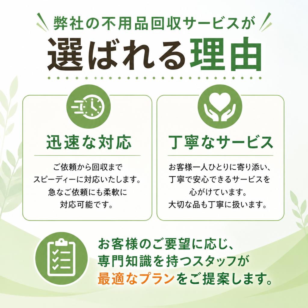 選ばれる理由