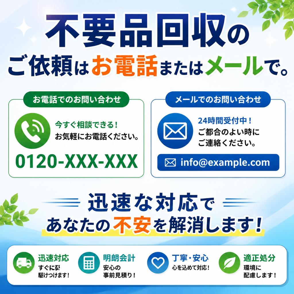 今すぐお問い合わせを！