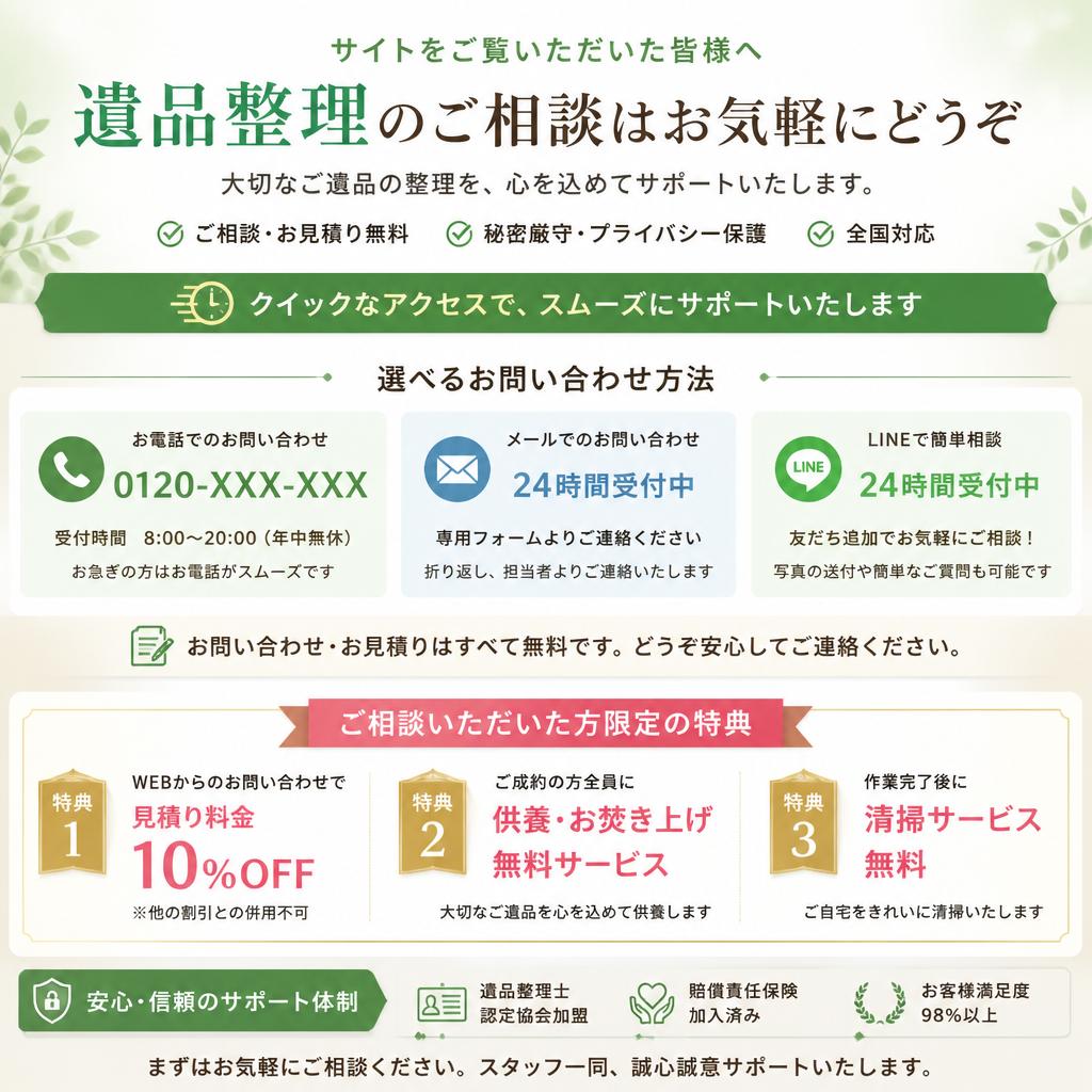 今すぐお問い合わせを！