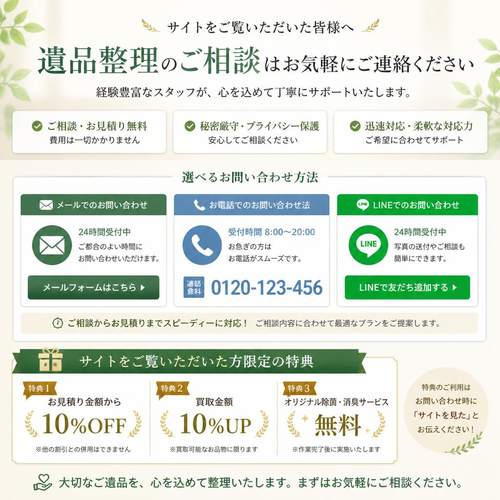 今すぐお問い合わせを！