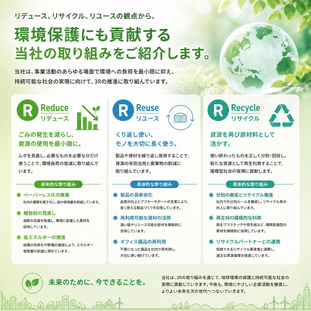 3Rの取り組み