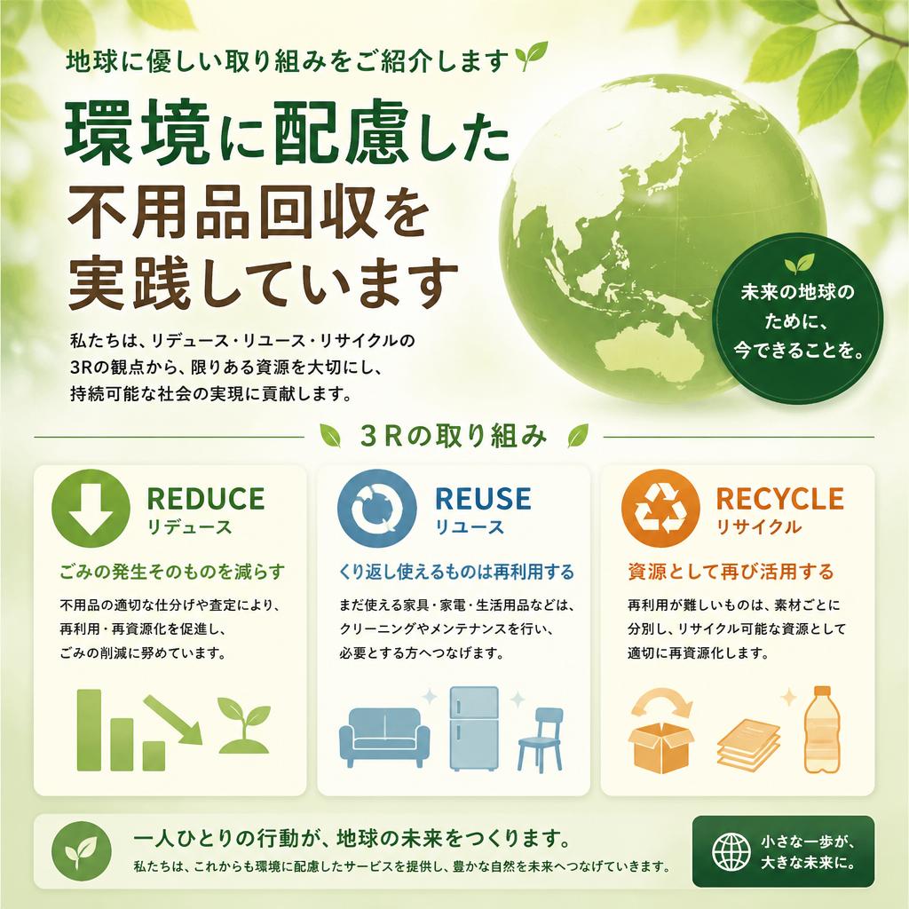 3Rを意識した取り組み