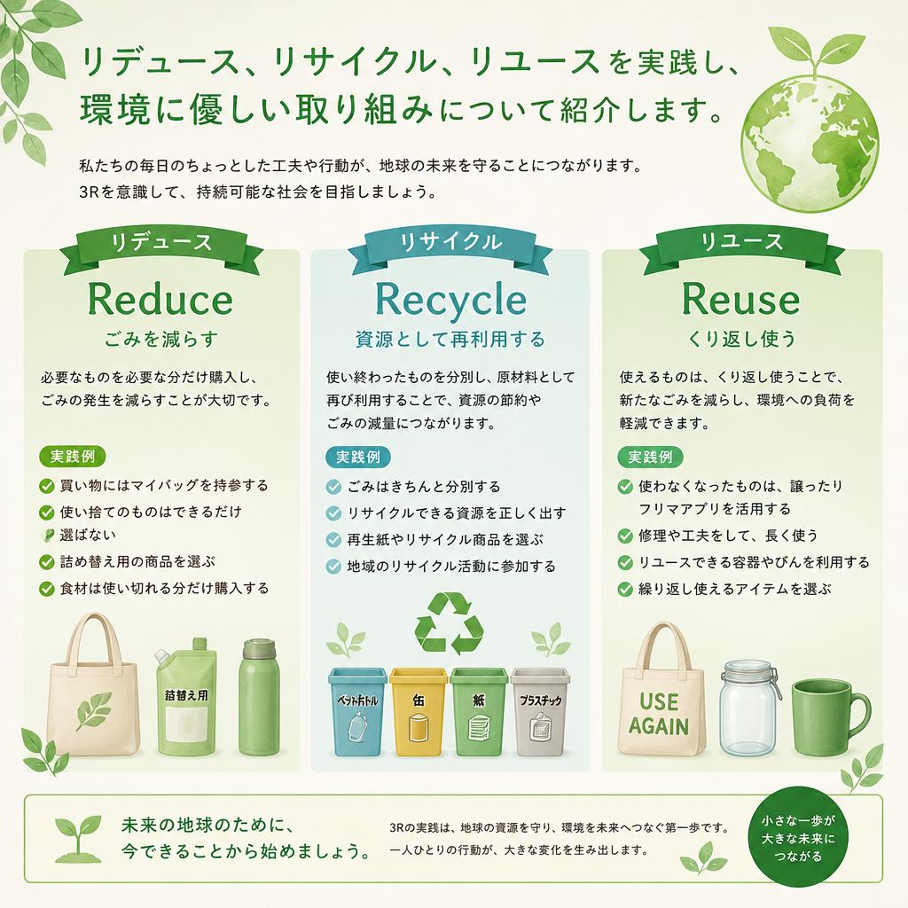 3Rへの取り組み