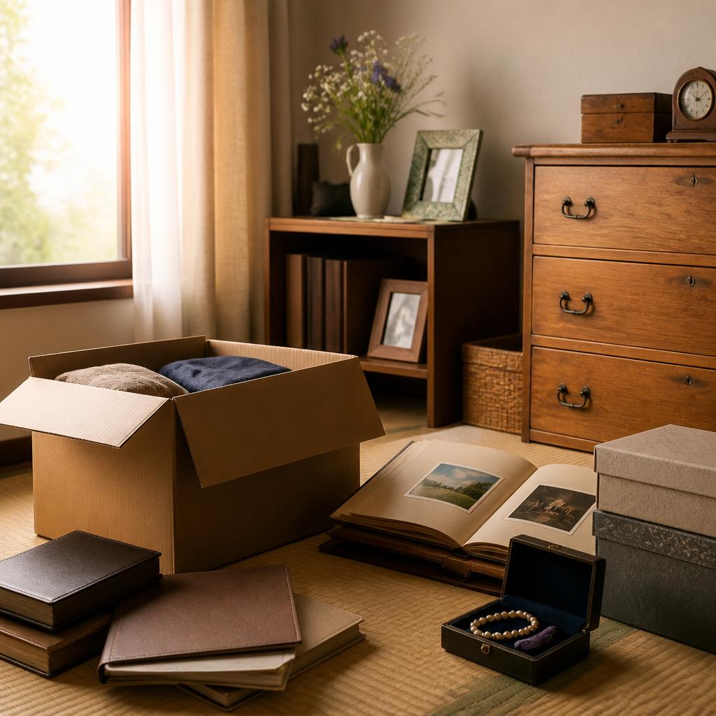 心を込めた遺品整理で、思い出を大切に