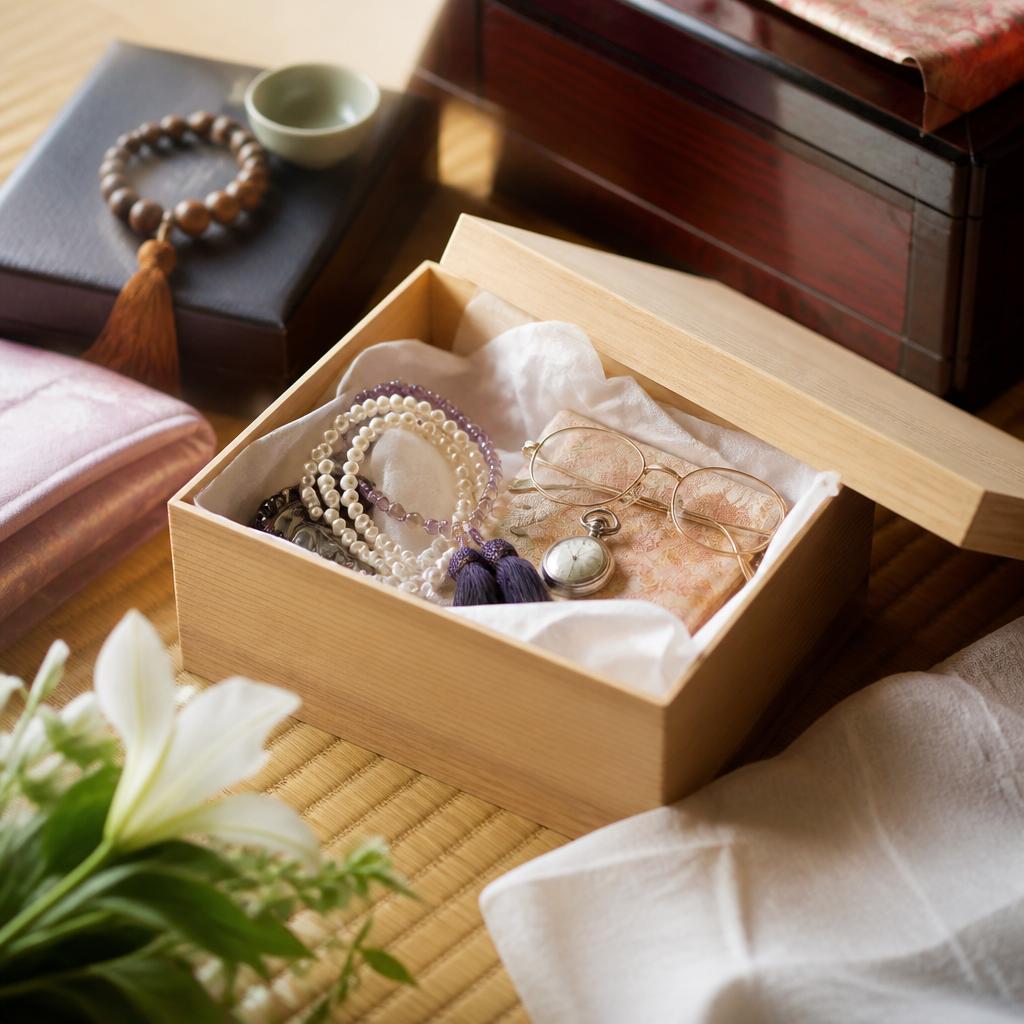 大切な遺品を、心を込めて整理いたします。