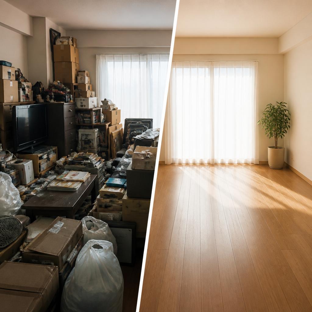 不要品回収であなたの生活空間を取り戻そう！