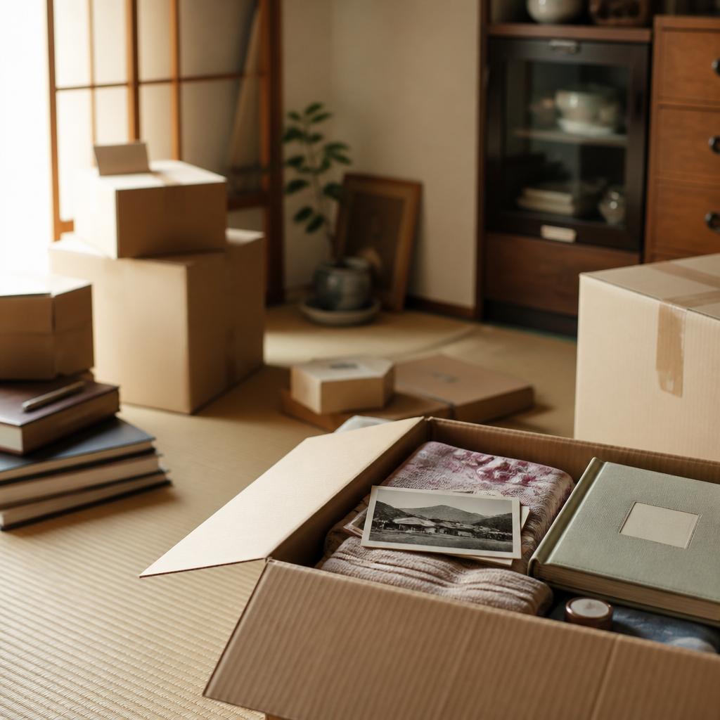 大切な想い出を大切に。丁寧な遺品整理のプロにお任せ。