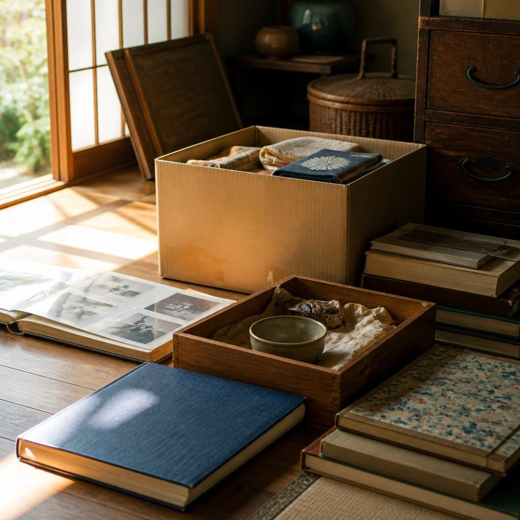 家仕舞い、あなたの思い出を大切に整理します。