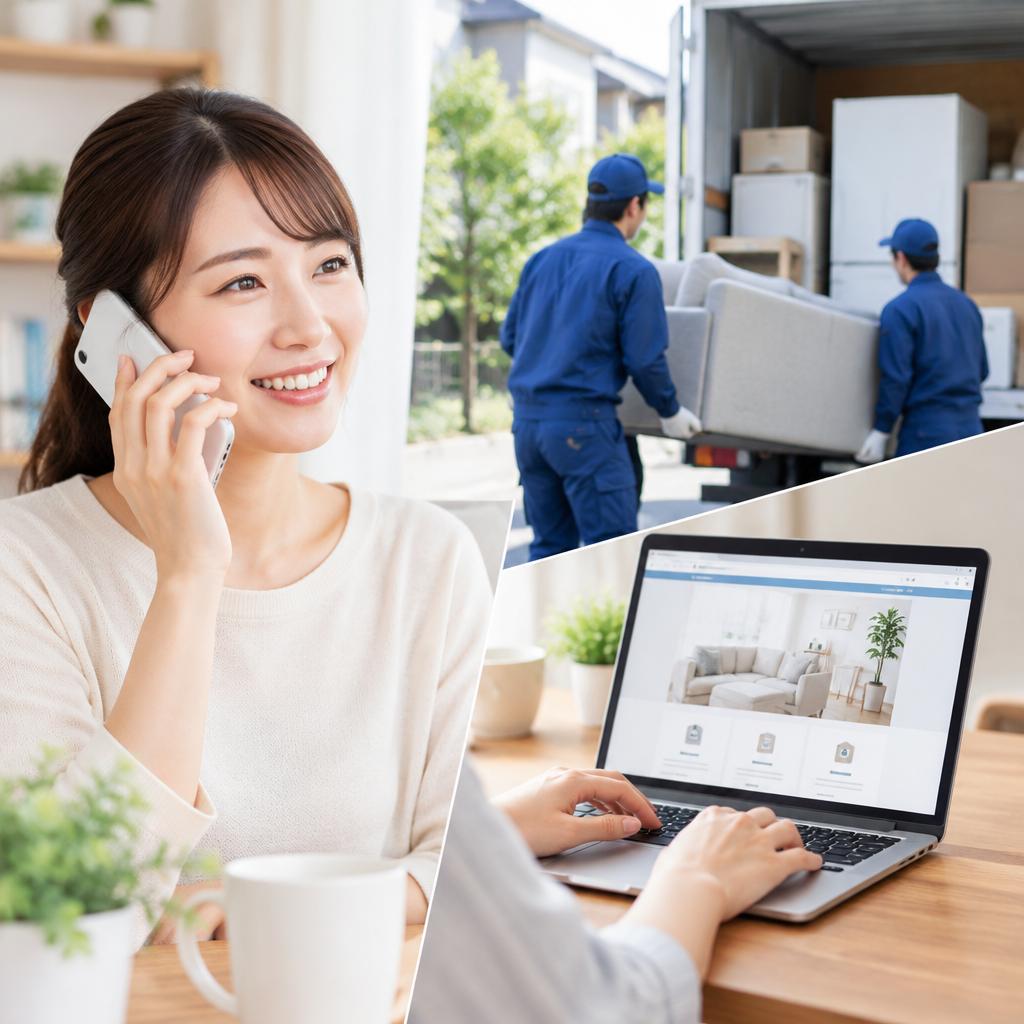 不要品の整理、まずは無料見積もりから