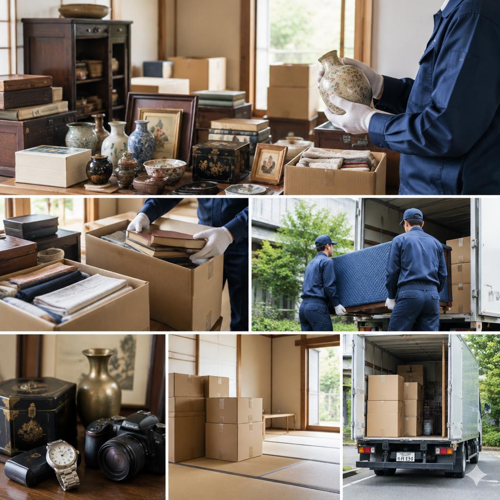 出張買取から運搬まで、まとめてお任せください