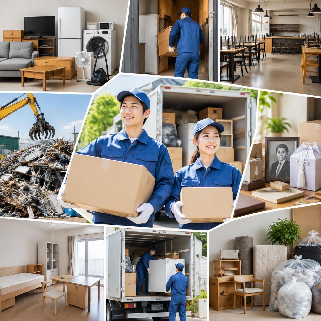 家庭の片付けから遺品整理まで、まとめてお任せ