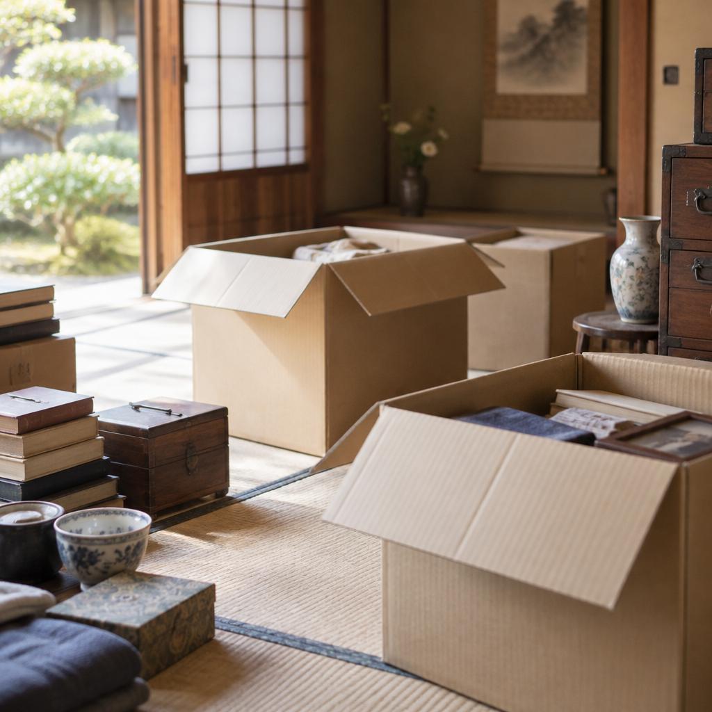 家仕舞いに、心の整理と確かな一歩を。大切な品に向き合う不用品回収を、丁寧にサポートします。