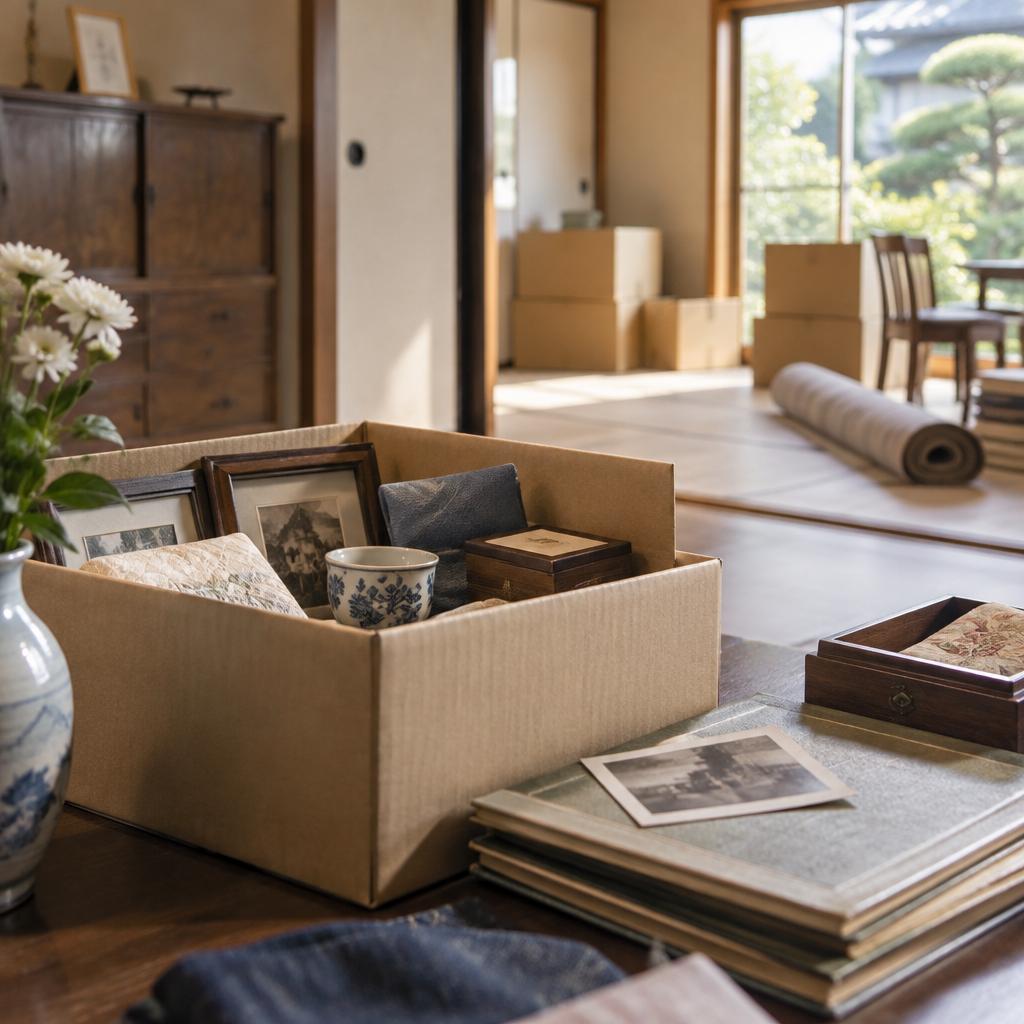 遺品整理から家仕舞いまで、想いに寄り添い一歩ずつ。大切な品を丁寧に見極め、片付けの負担を軽くします。
