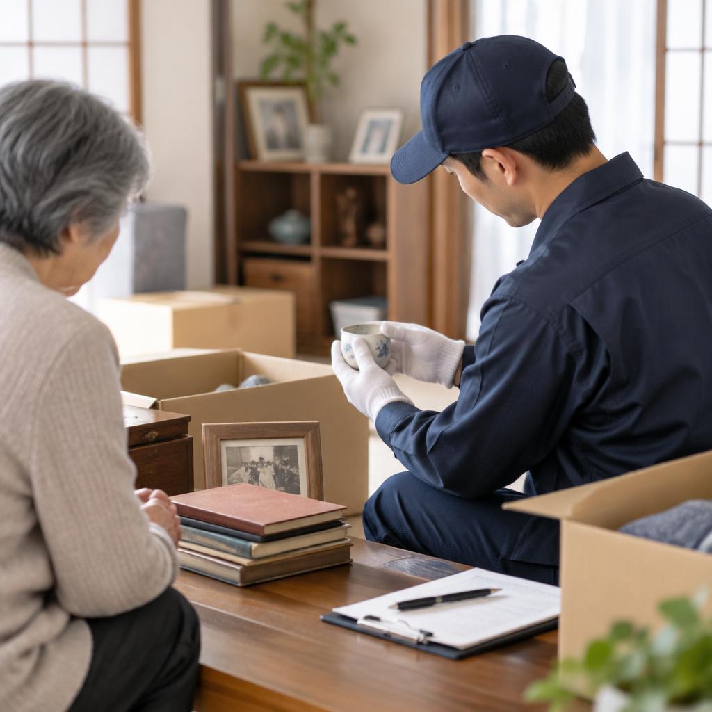 想いを尊重し、一つひとつ丁寧に向き合う遺品整理