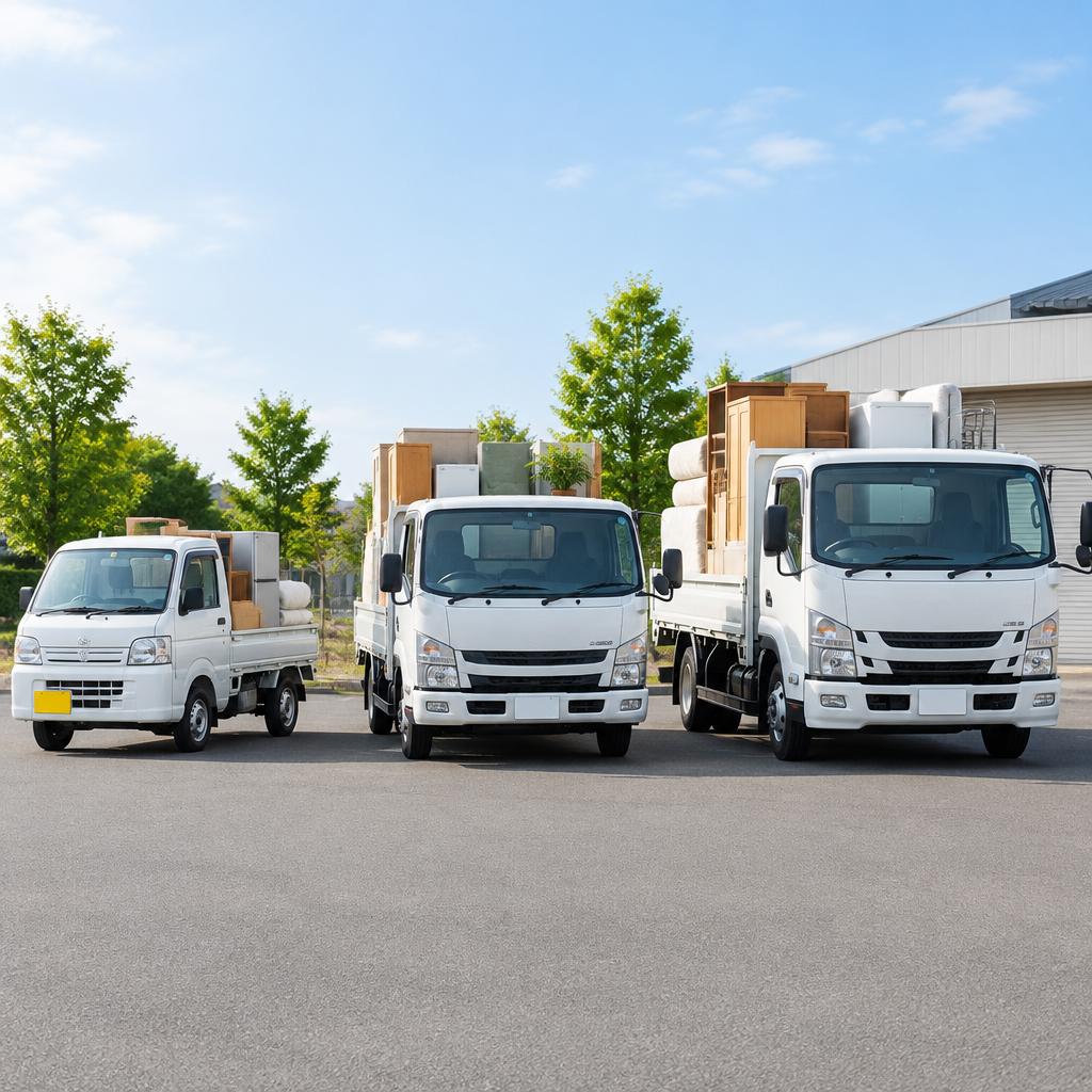 料金の目安がわかる、トラック積み放題プラン