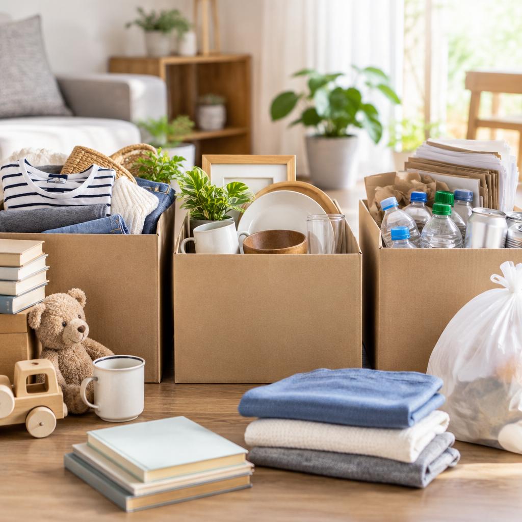 不要品を、ただ処分しない。大切に仕分けて、次につなぐ回収を。